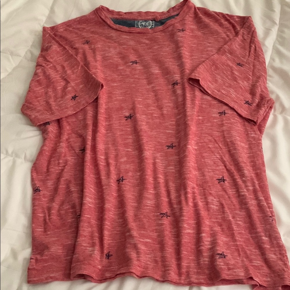 Land & Sea V 46 High Performance Men’s Unisex Summer Cotton SS Tee Nautical Vibe